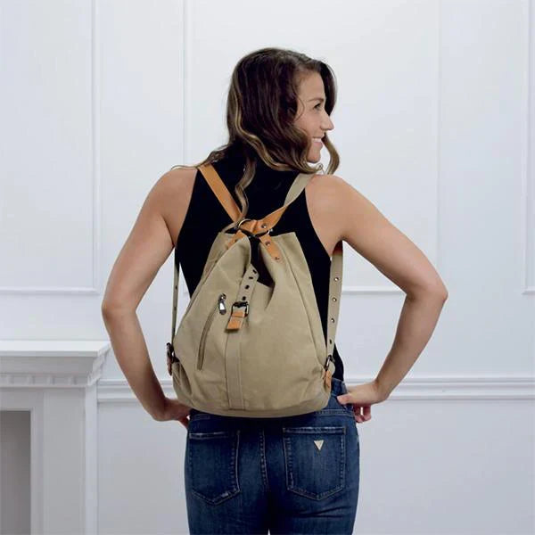Hakodate | Große Retro Schultertasche