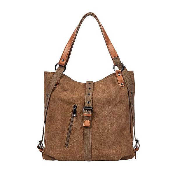 Hakodate | Große Retro Schultertasche
