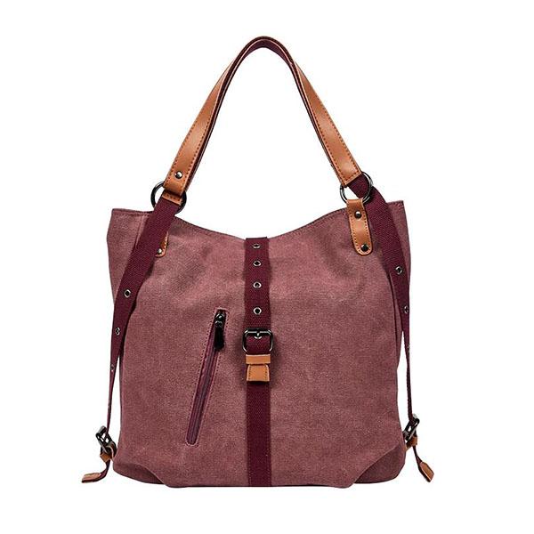 Hakodate | Große Retro Schultertasche