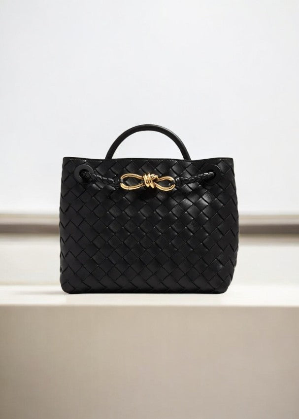 Assisi  | Geflochtene Leder‑Midi‑Tote
