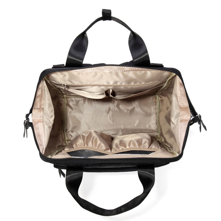 Avarua | Schwarzer Organizer‑Rucksack