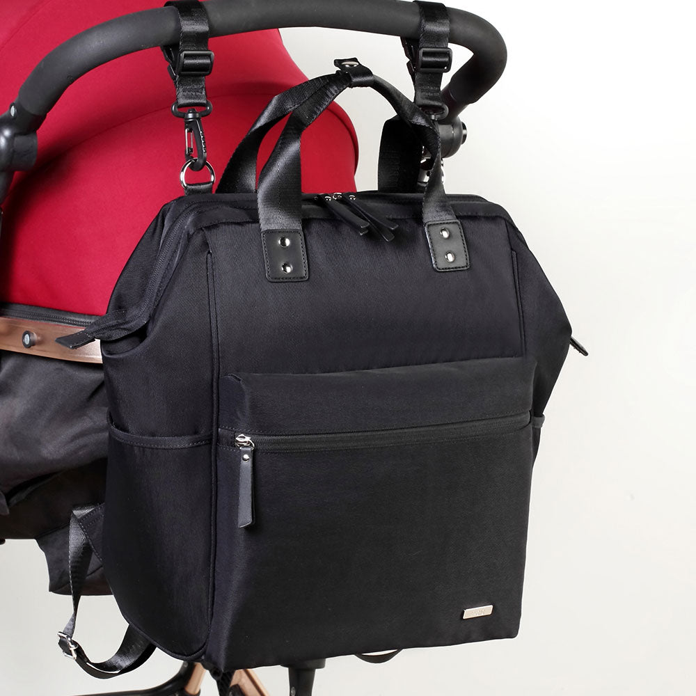 Avarua | Schwarzer Organizer‑Rucksack