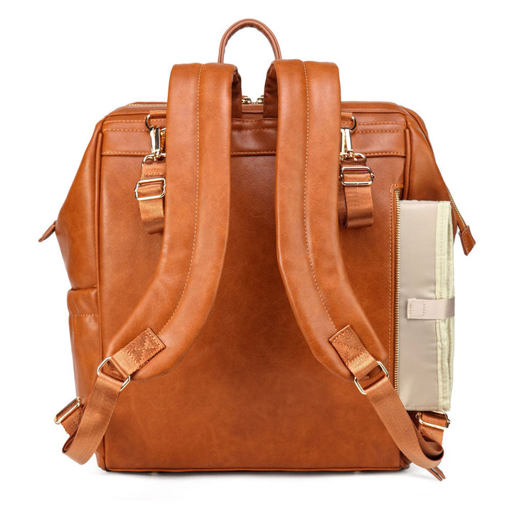 Surat | Großer Wickelrucksack PU-Leder