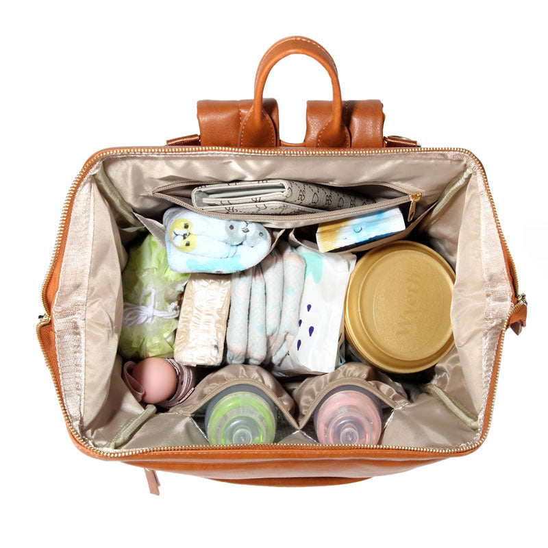 Surat | Großer Wickelrucksack PU-Leder