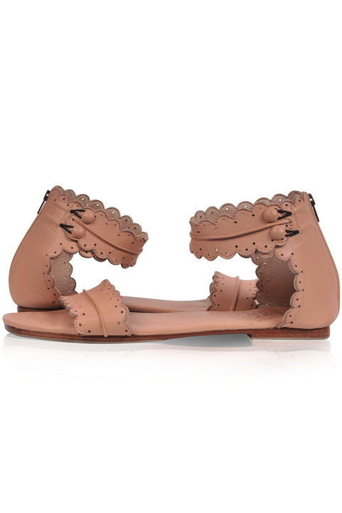 Alloria | Vintage Ledersandalen Damen