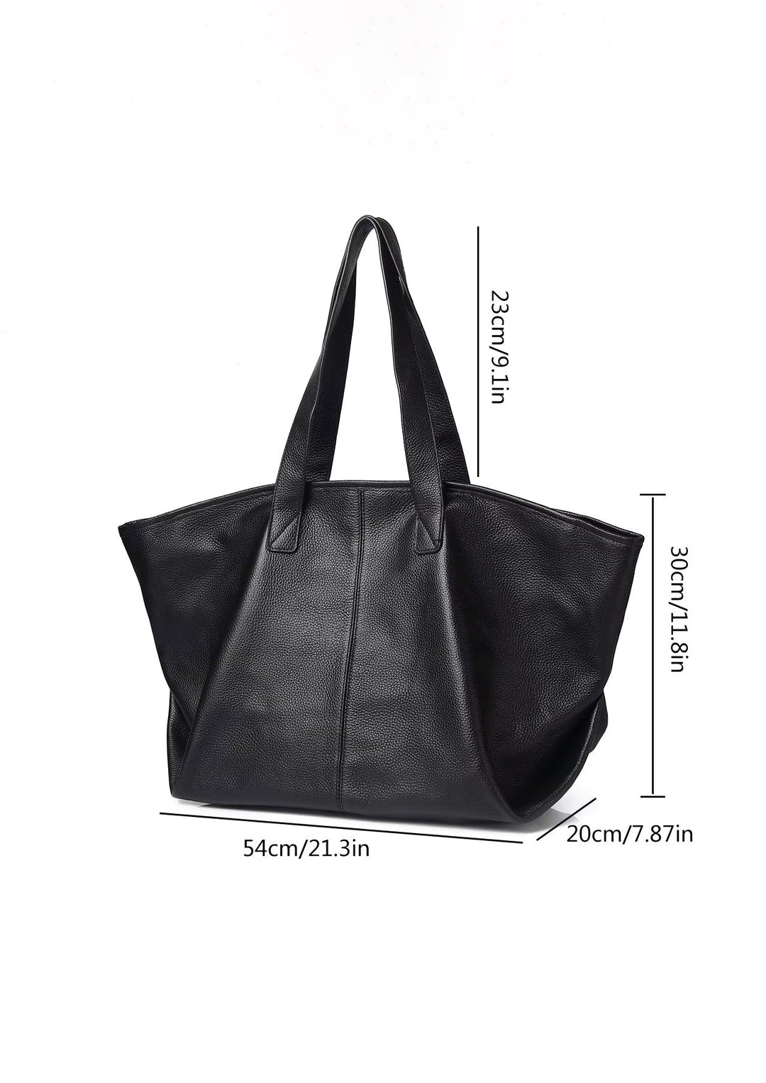 Reno | Oversized Tote aus veganem Leder