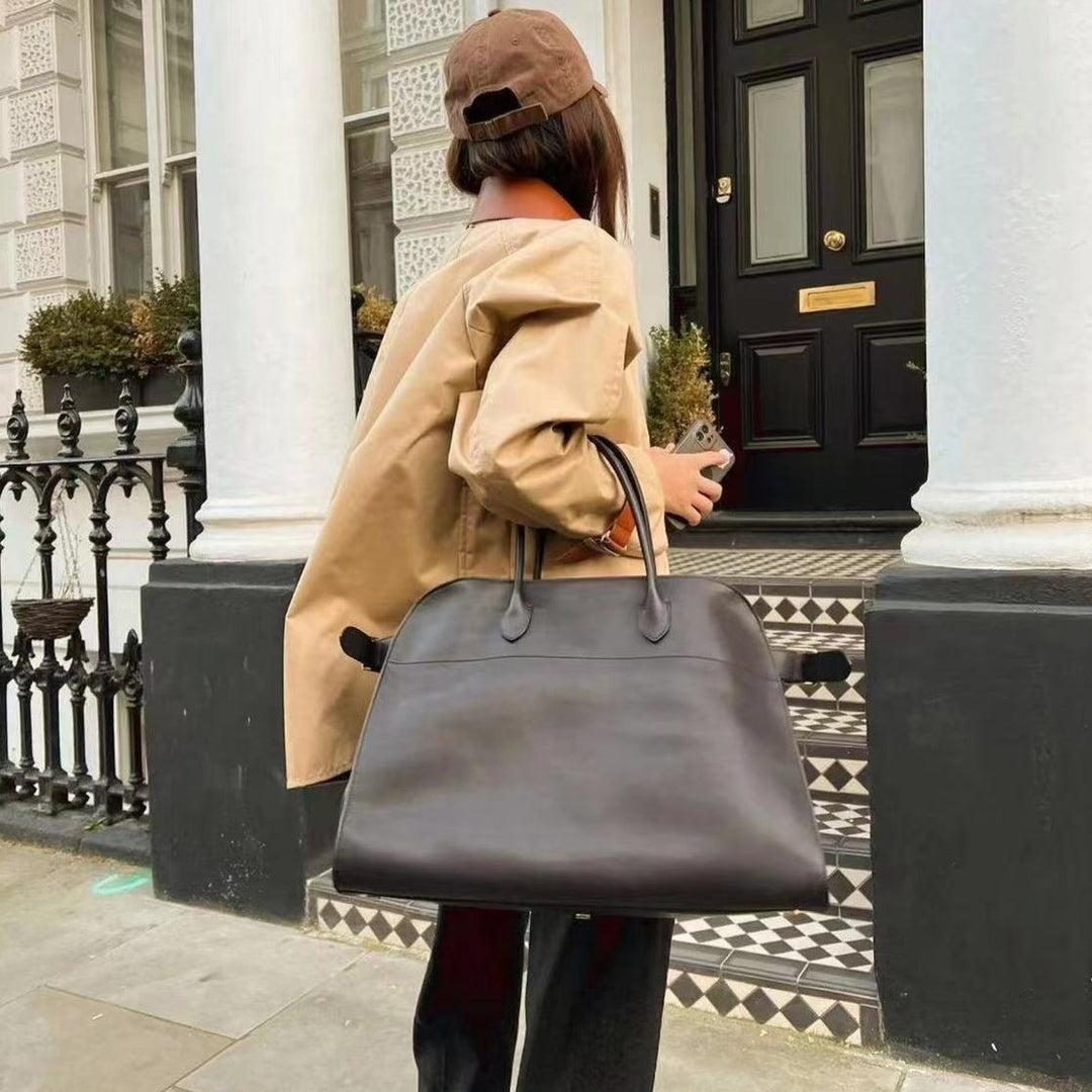 Naples | Vegane Ledertasche Suede-Optik
