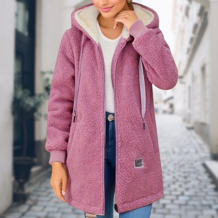 Solem | Warme Damen-Winterjacke mit Fleecefutter