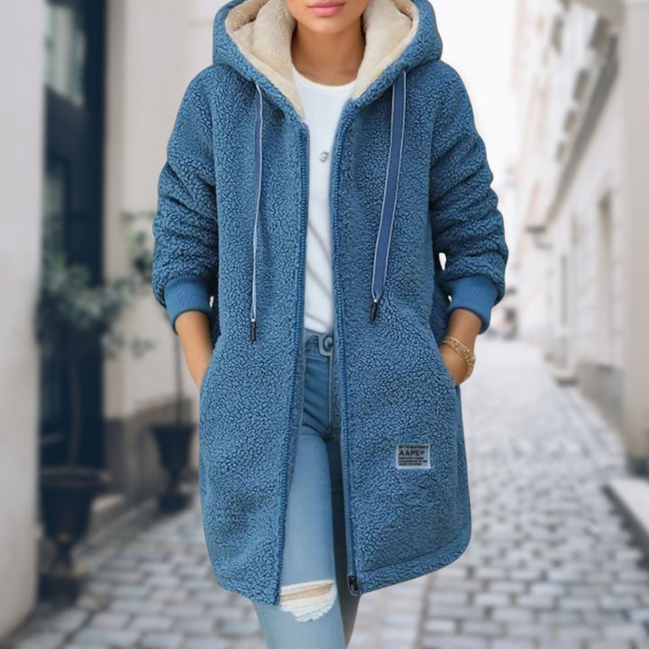 Solem | Warme Damen-Winterjacke mit Fleecefutter