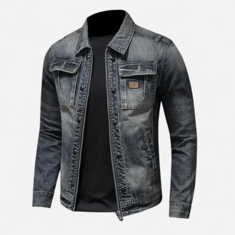 Andres | Retro Denimjacke im Vintage-Stil