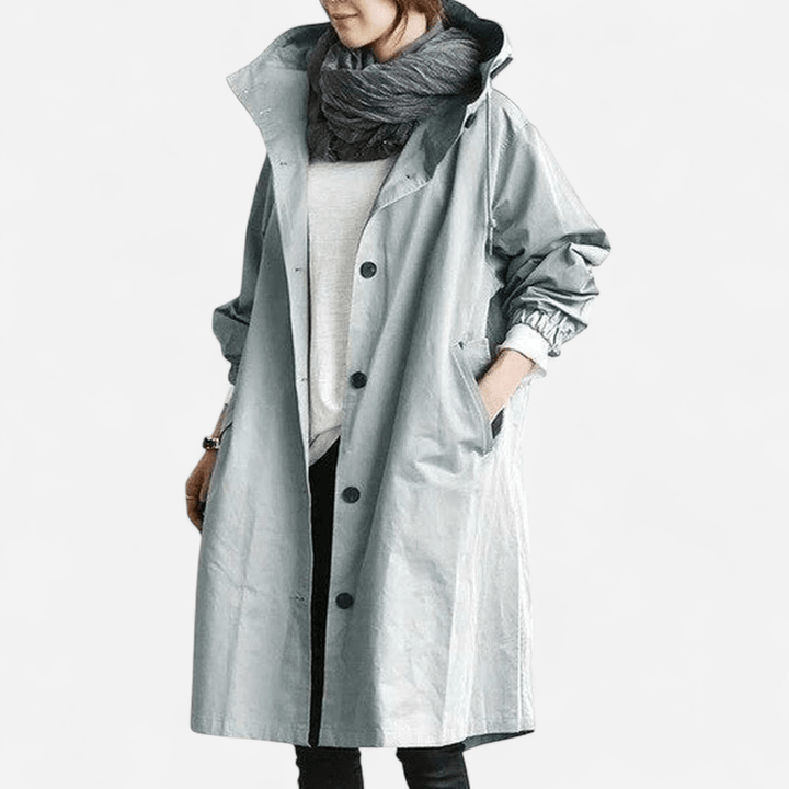 Aurivelle | Eleganter wasserabweisender Trenchcoat