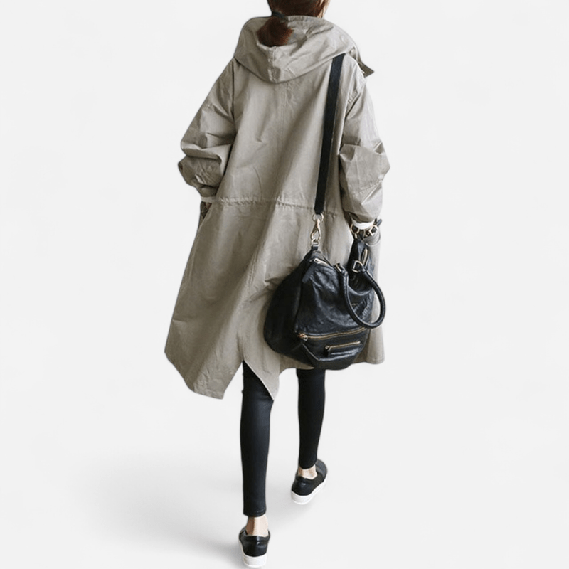 Aurivelle | Eleganter wasserabweisender Trenchcoat