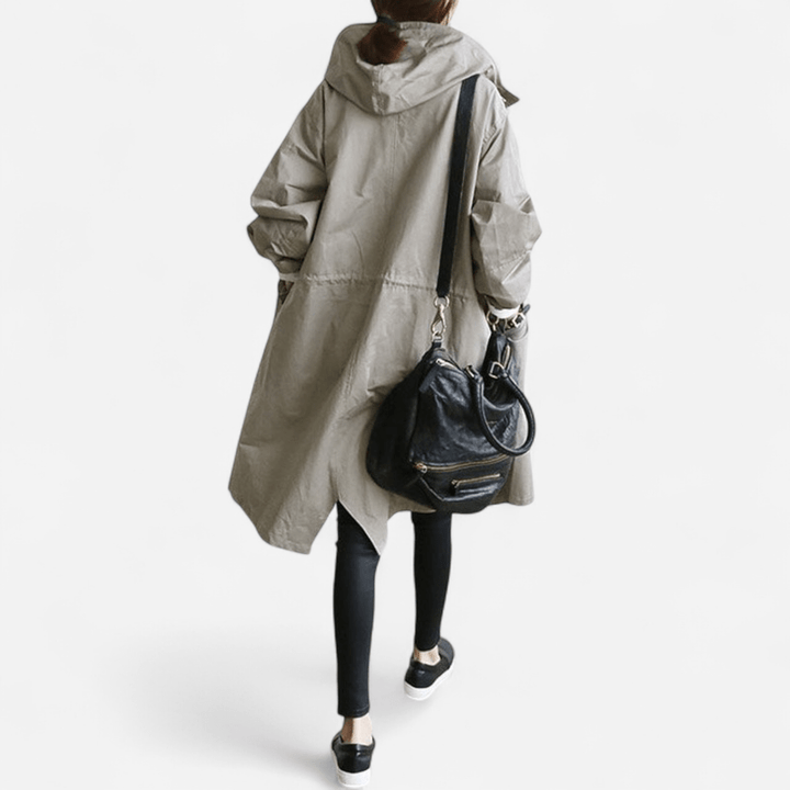 Aurivelle | Eleganter wasserabweisender Trenchcoat