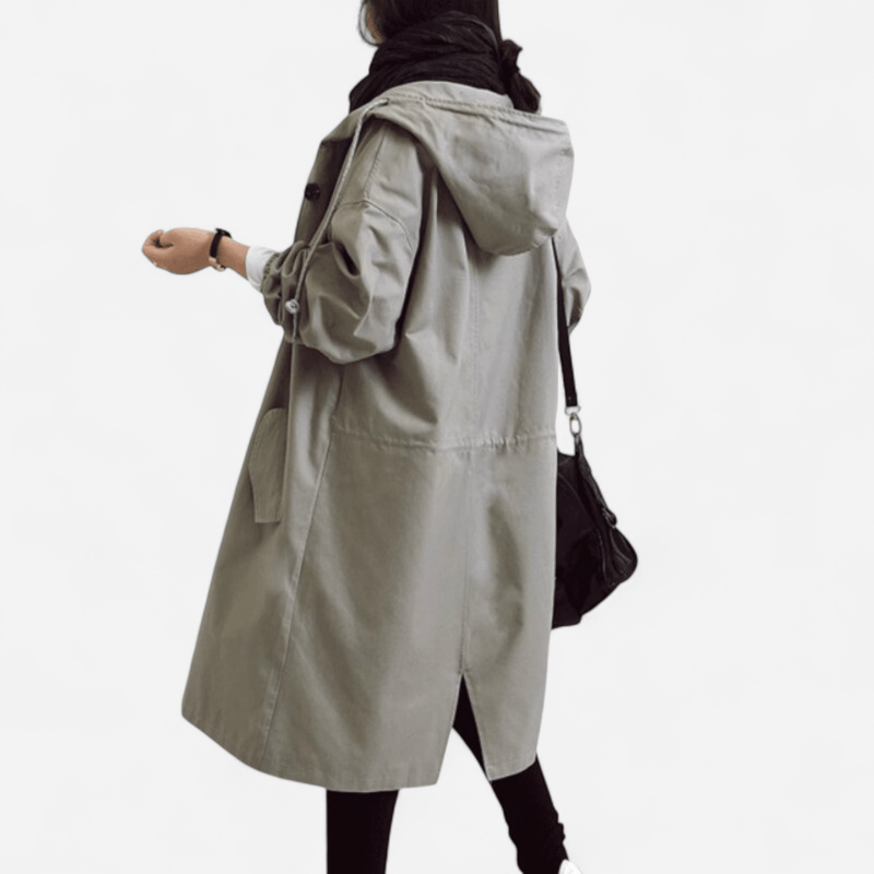 Aurivelle | Eleganter wasserabweisender Trenchcoat