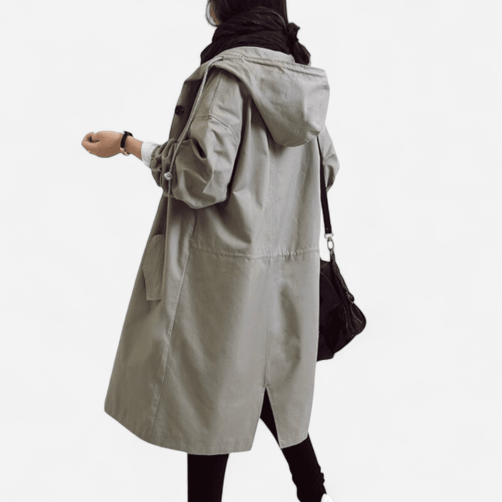 Aurivelle | Eleganter wasserabweisender Trenchcoat