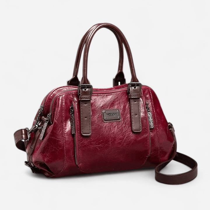Homs | Elegante Echtleder Schultertasche