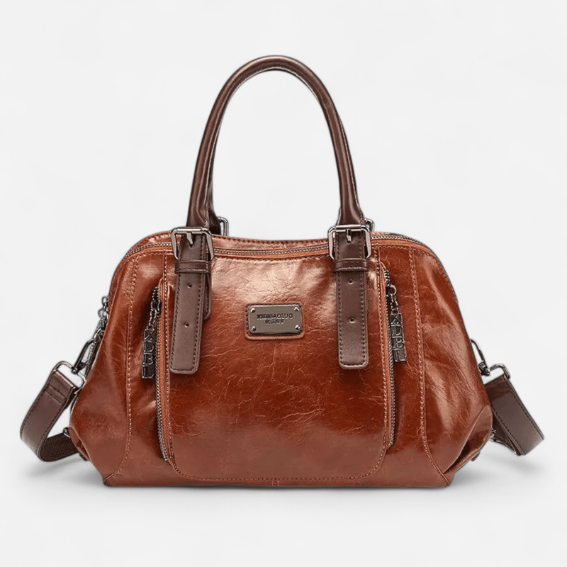 Homs | Elegante Echtleder Schultertasche
