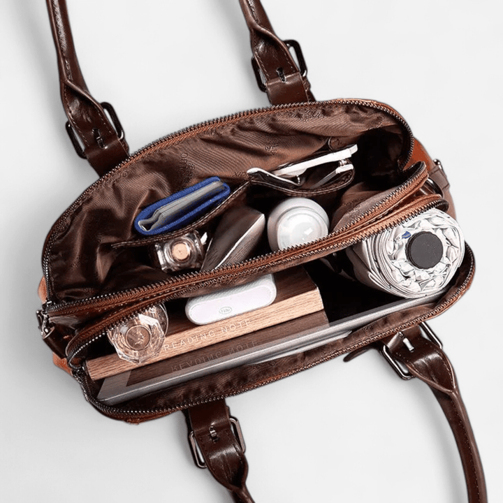 Homs | Elegante Echtleder Schultertasche