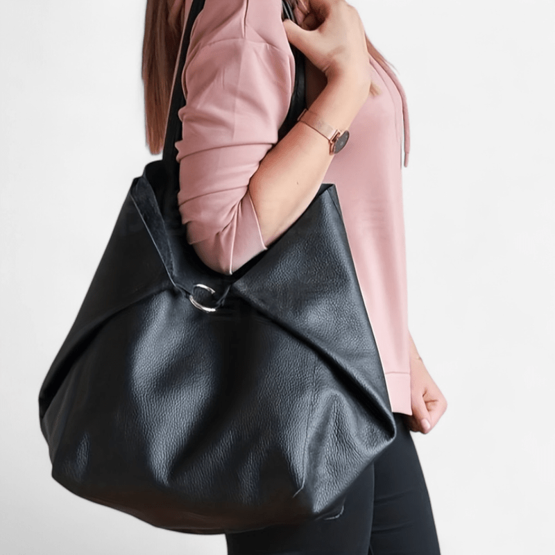 Norilsk  | Elegante Lederhandtasche mit Schulterriemen