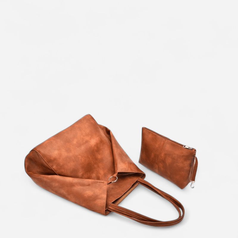 Norilsk  | Elegante Lederhandtasche mit Schulterriemen