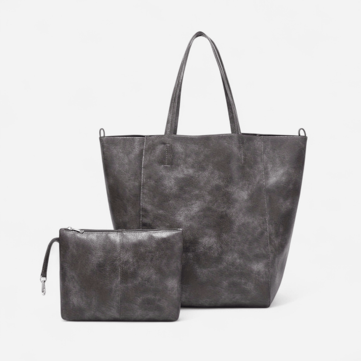 Norilsk  | Elegante Lederhandtasche mit Schulterriemen