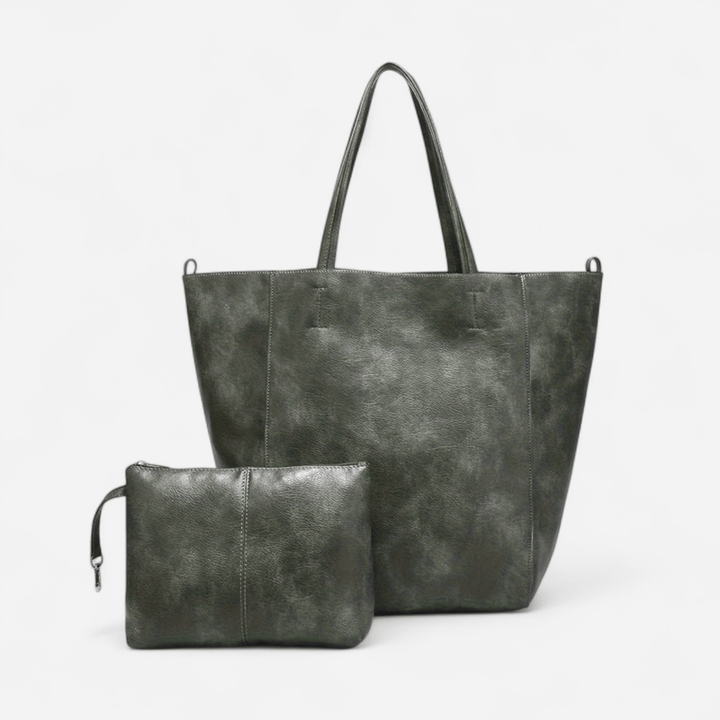 Norilsk  | Elegante Lederhandtasche mit Schulterriemen