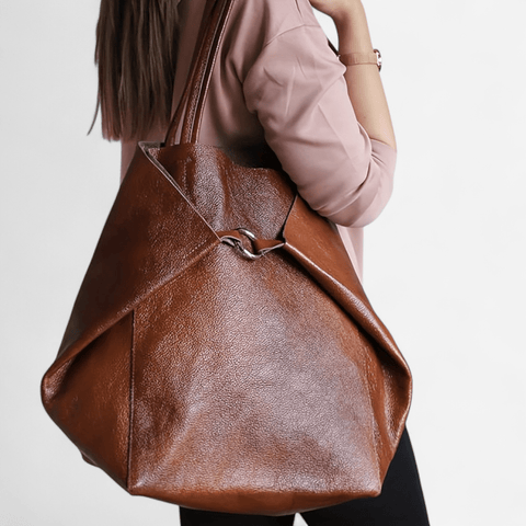 Norilsk  | Elegante Lederhandtasche mit Schulterriemen