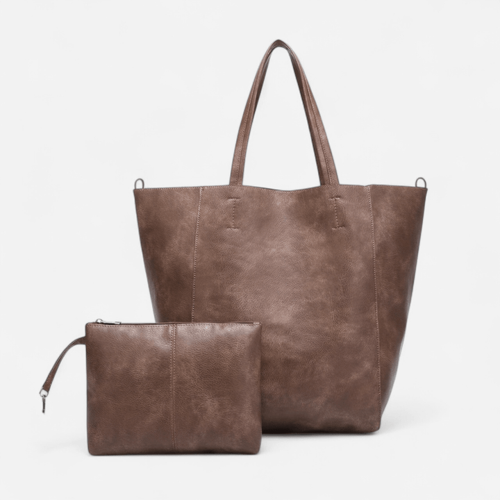 Norilsk  | Elegante Lederhandtasche mit Schulterriemen