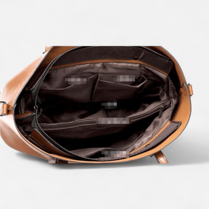 Tokio | Vintage Lederhandtasche elegant