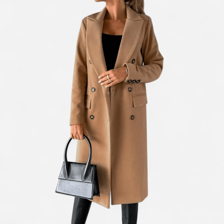 Venoriah | Eleganter Wolltrench für Damen