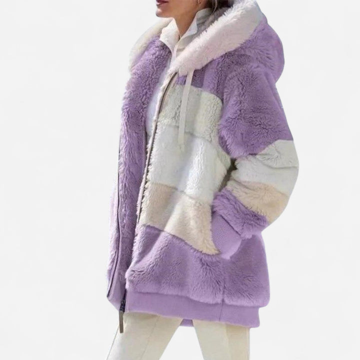 Tyrella | Elegante Fleece-Strickjacke für Damen