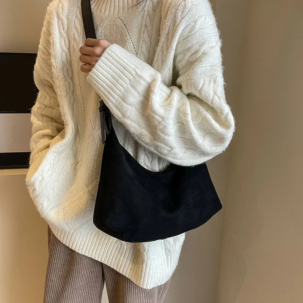 Zürich | Velours Handtasche für Stilbewusste