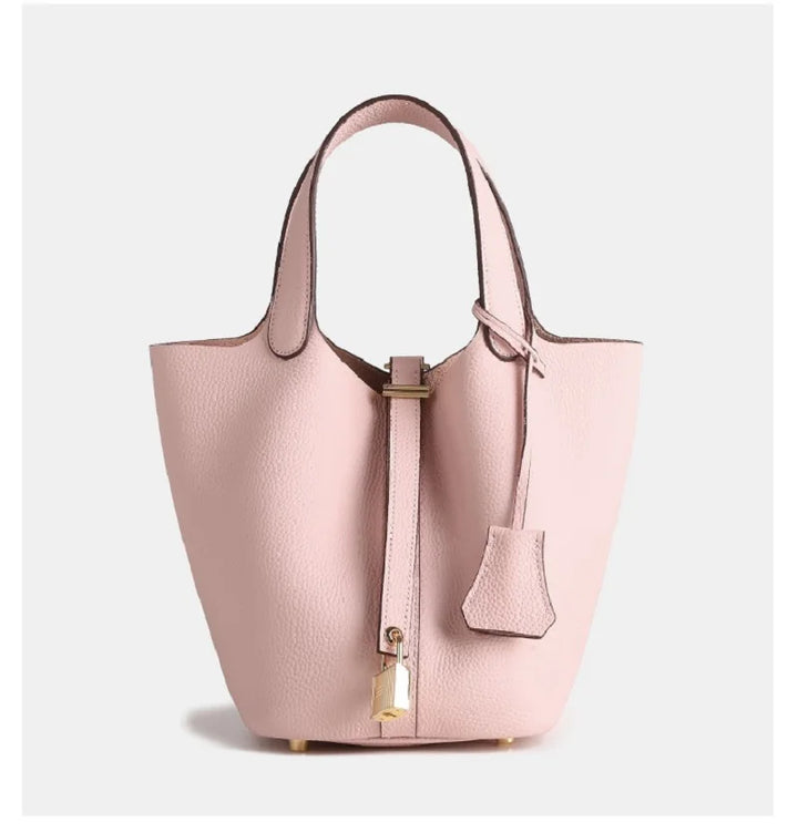 Gustavia | Elegante Leder‑Bucket‑Bag