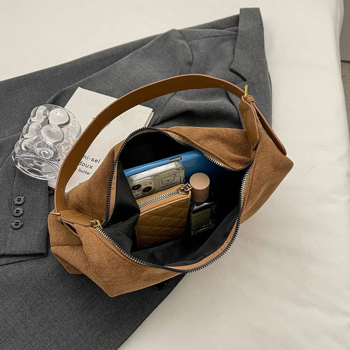 Zürich | Velours Handtasche für Stilbewusste
