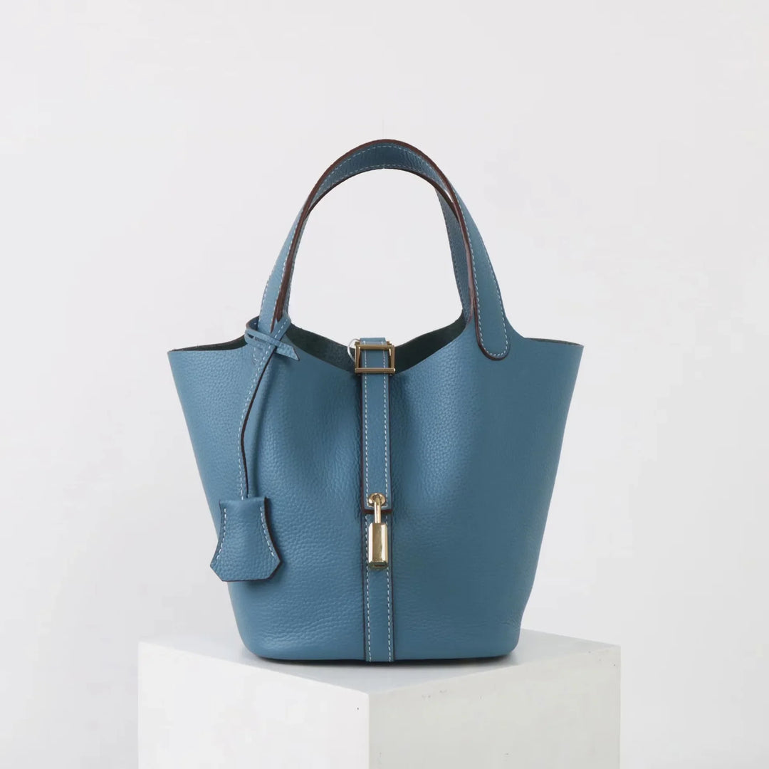 Gustavia | Elegante Leder‑Bucket‑Bag