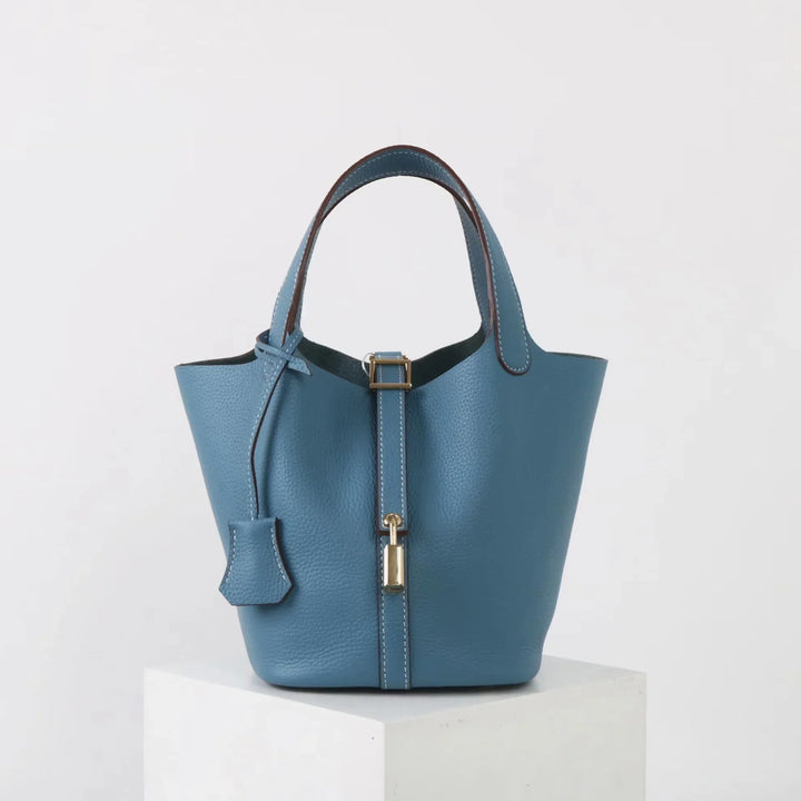 Gustavia | Elegante Leder‑Bucket‑Bag