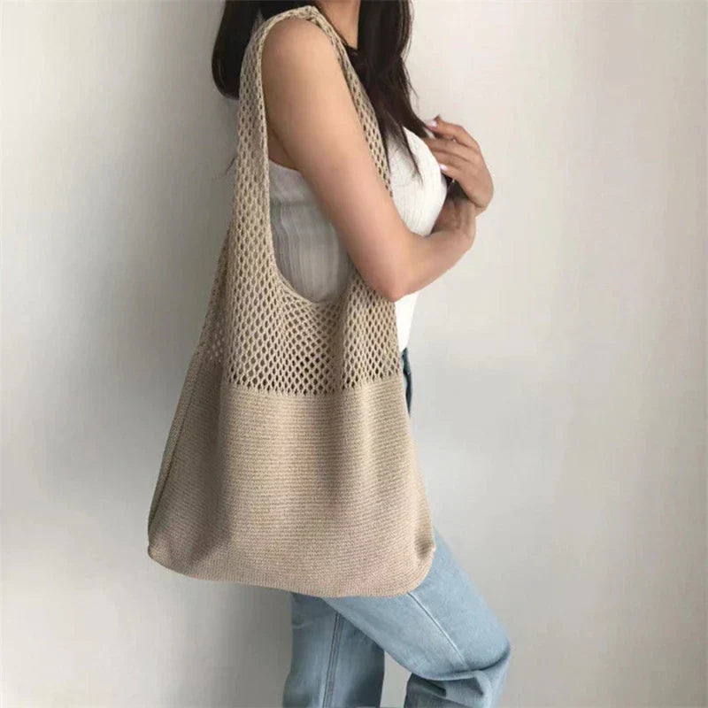 Edmonton| Stylische Häkeltasche für Damen