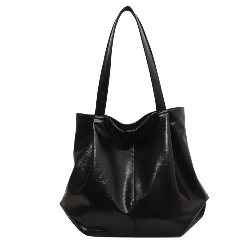 Wellington | Elegante Einkaufstasche PU-Leder
