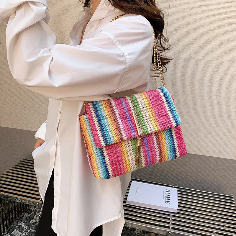 Atlanta | Mehrfarbige Damen‑Tasche
