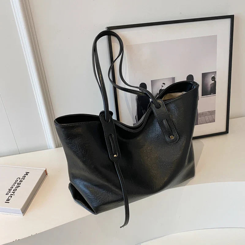 Karachi | Vegane Leder‑Handtasche kompakt