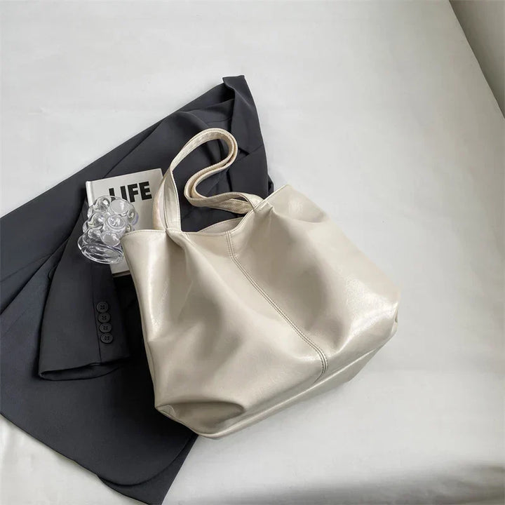 Wellington | Elegante Einkaufstasche PU-Leder