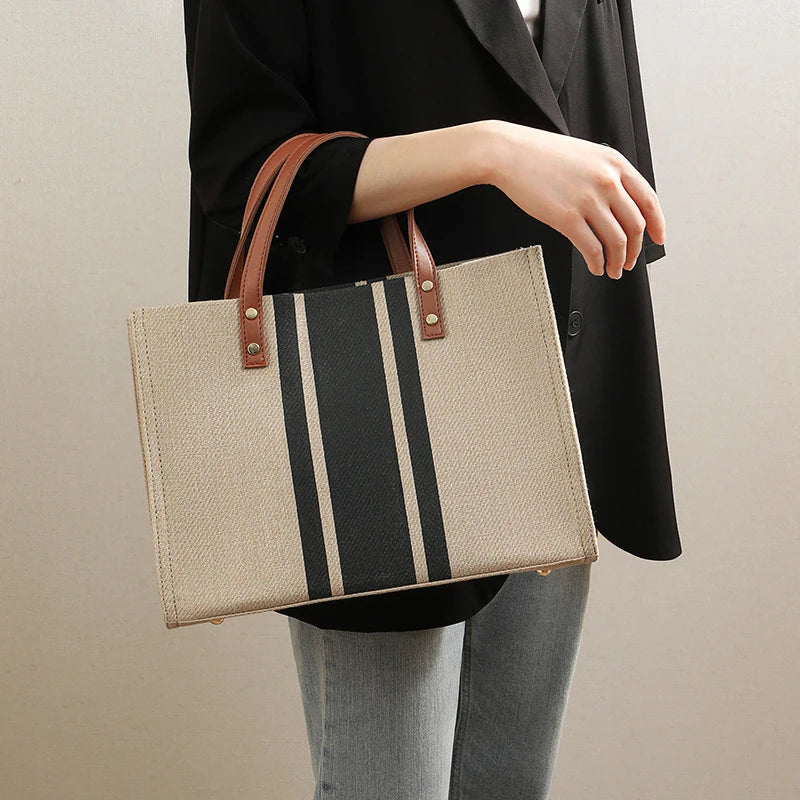 Sevilla | Robuste Canvas Tote Tasche Damen