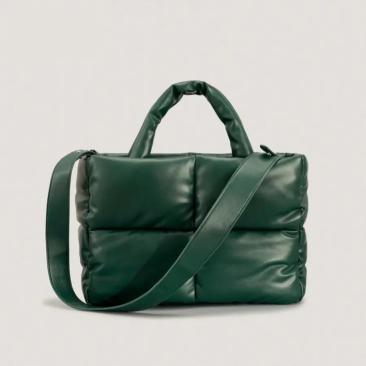 Erfurt | Braune Puffer Schultertasche