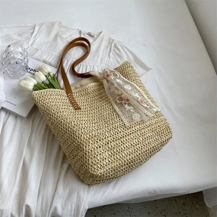 Sydney | Elegante Strohsommer‑Cabas