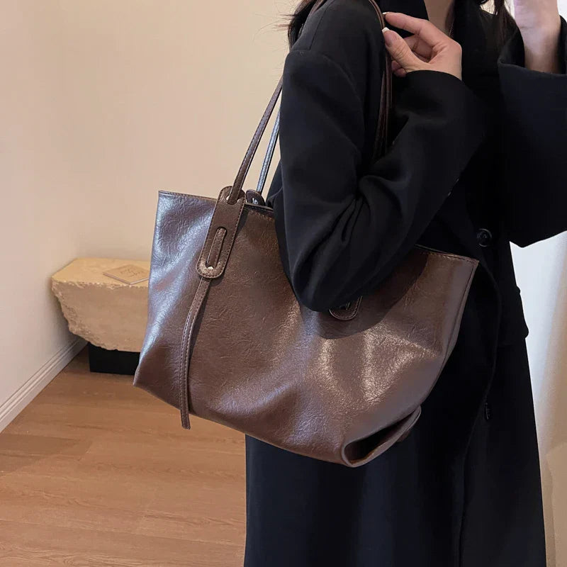 Karachi | Vegane Leder‑Handtasche kompakt
