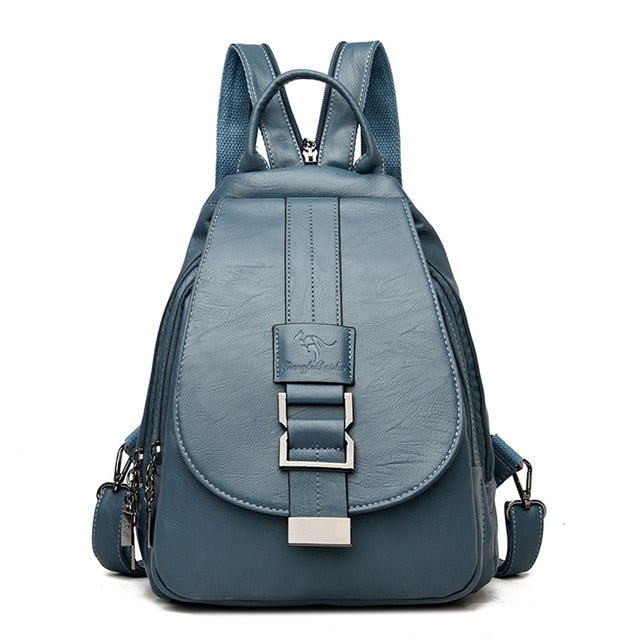 Kumamoto | Stilvoller Leder Rucksack für Alltag