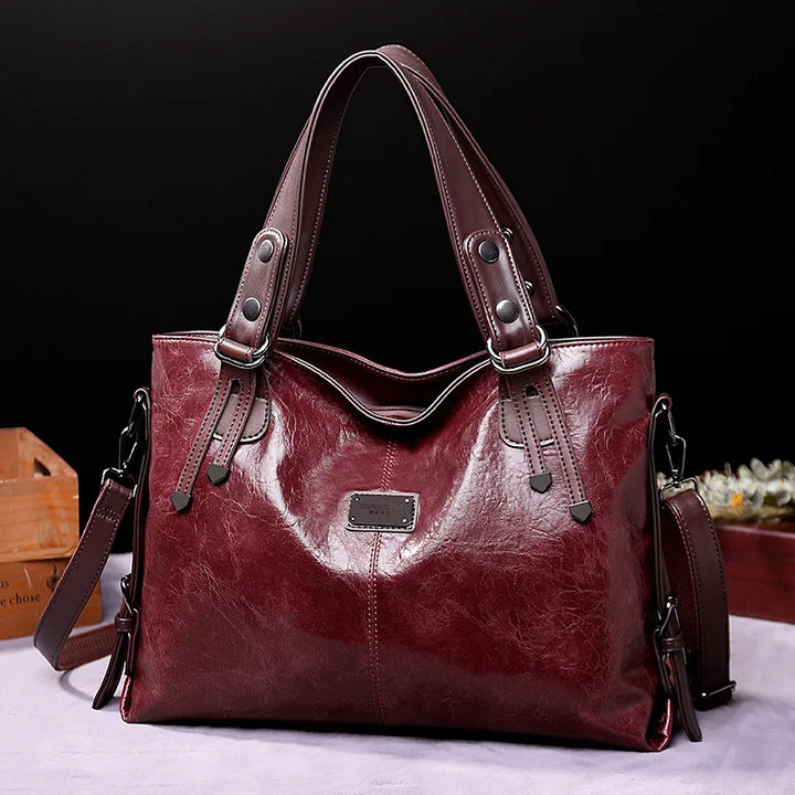 Bandung | Vintage Kunstleder Business‑Bag