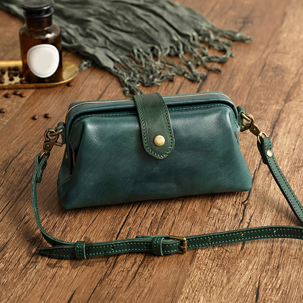 Kiel | Vintage Handgemachte Ledertasche