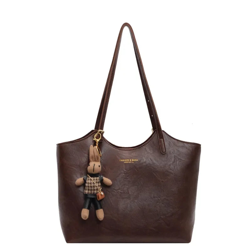 Isfahan | Strukturierter Leder Shopper mit Charme