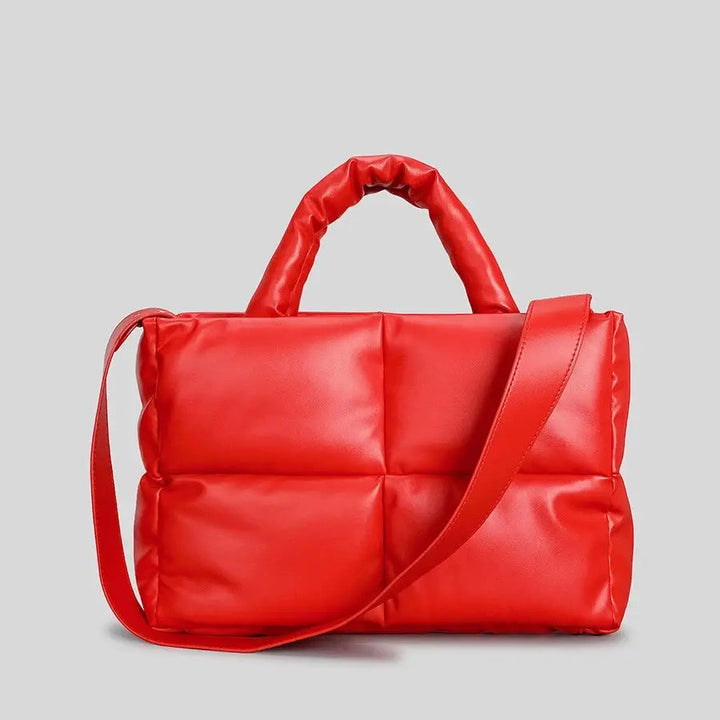 Erfurt | Braune Puffer Schultertasche